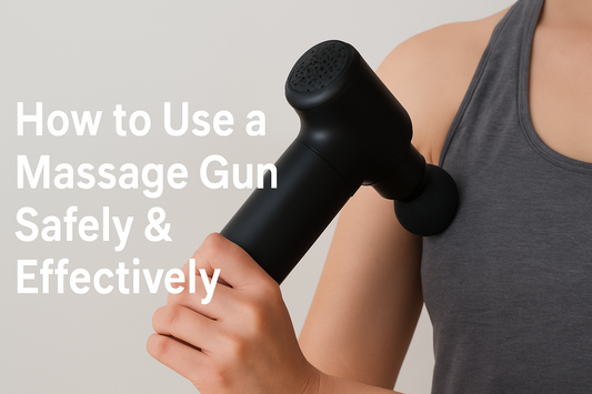 How to Use a Massage Gun Safely & Effectively (Tips + Mistakes to Avoid)